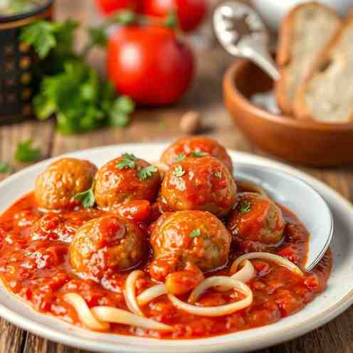 Gibraltar Albondigas - Best Meatballs in Tomato Sauce